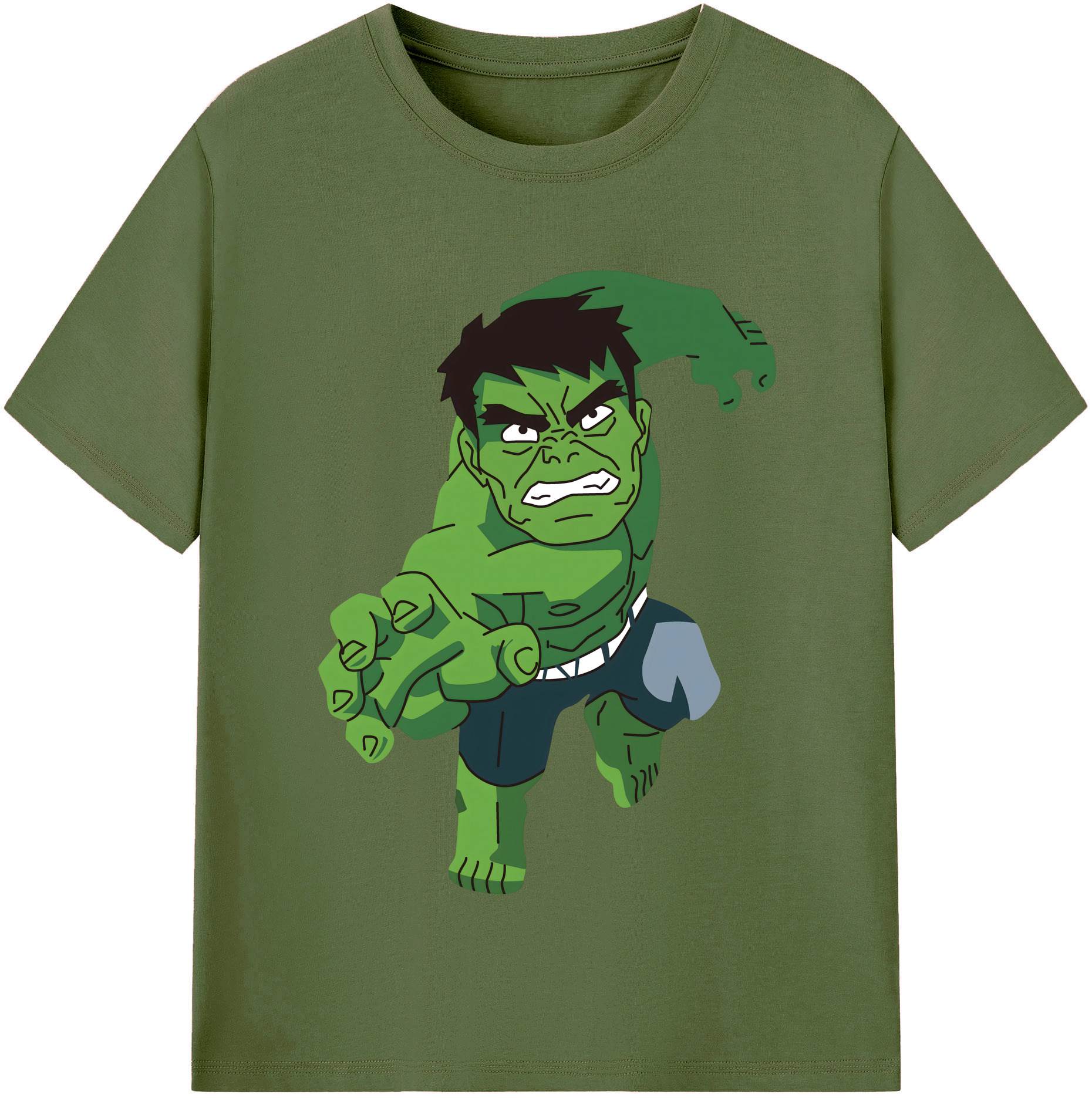 （画像用） アベンジャーズ The Avengers 綿100％半袖Tシャツ（フロントプリント）